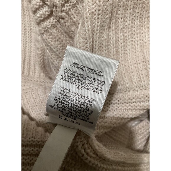 Express Cardigan Sweater Womens Small Knit Open Front Long Sleeve Pockets Cozy - Picture 5 of 5